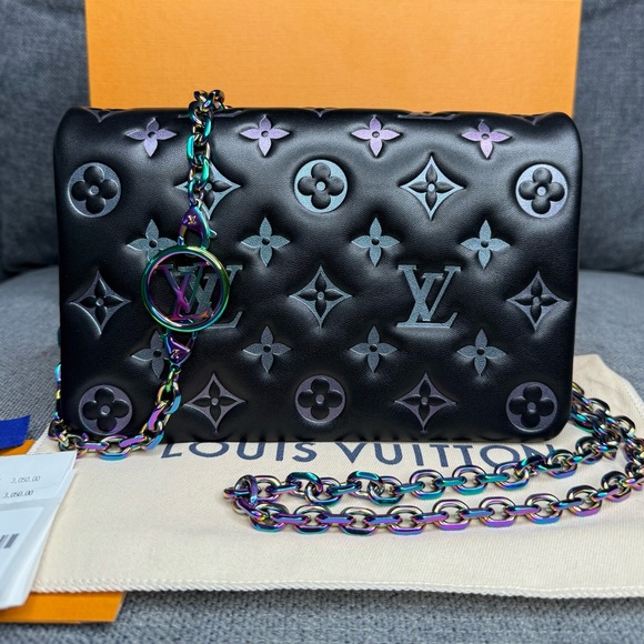 Louis Vuitton Handbags - Louis Vuitton Coussin Pochette LV SKI collection Iridescent Hardware